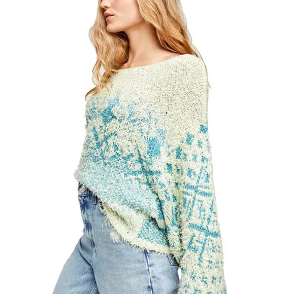 NEW ⭐️ Free People Midnight Beach Pullover Sweater ⭐️ Bundle Discounts - Picture 3 of 6